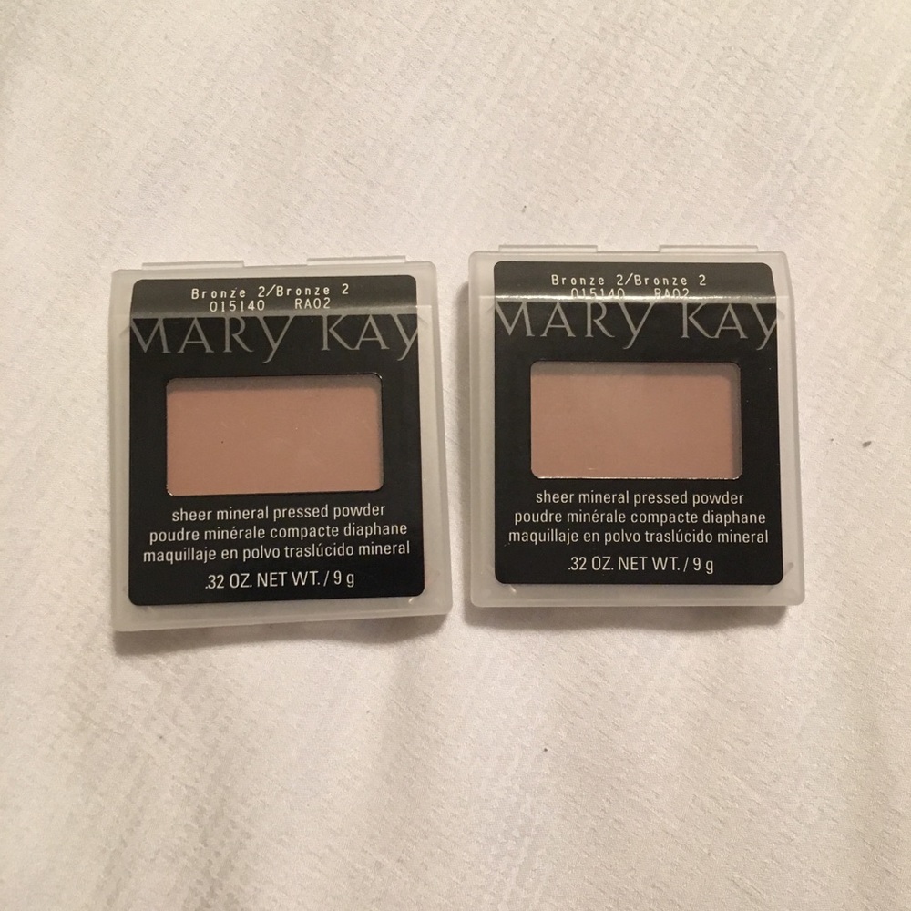 Sheer mineral pressed powder: Bronze 2 (set of 2)